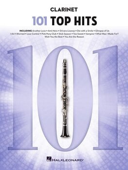 Noty Hal Leonard 101 Top Hits for Clarinet Noty - 1