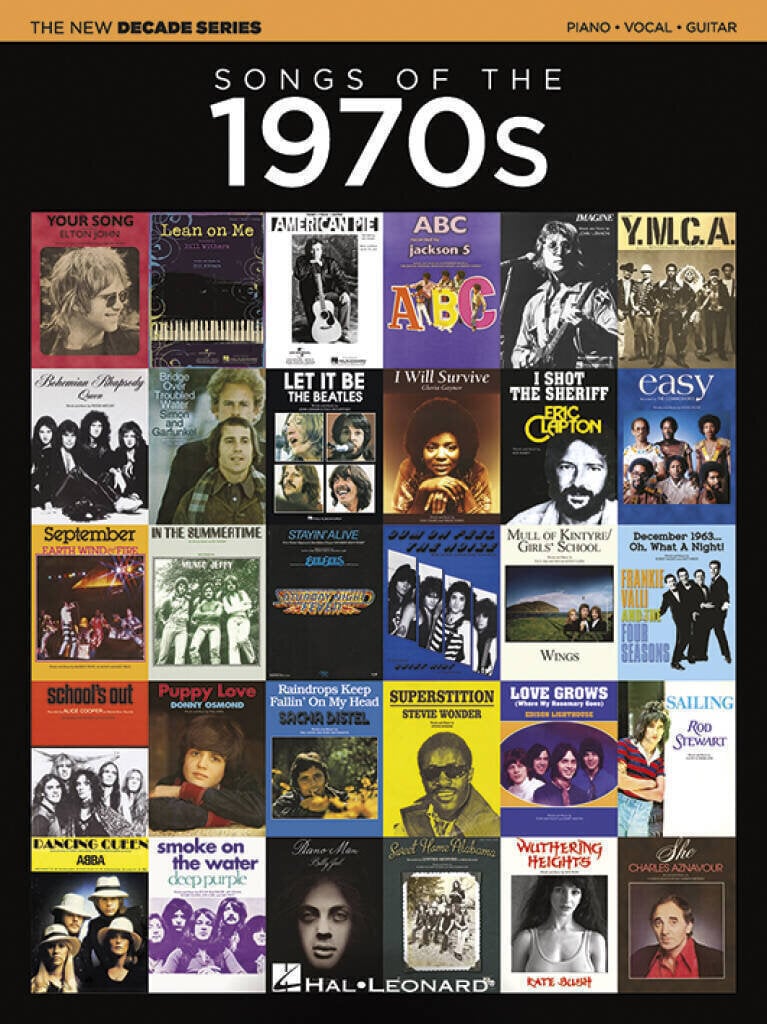 Noty Hal Leonard The New Decade Series: Songs of the 1970s Noty