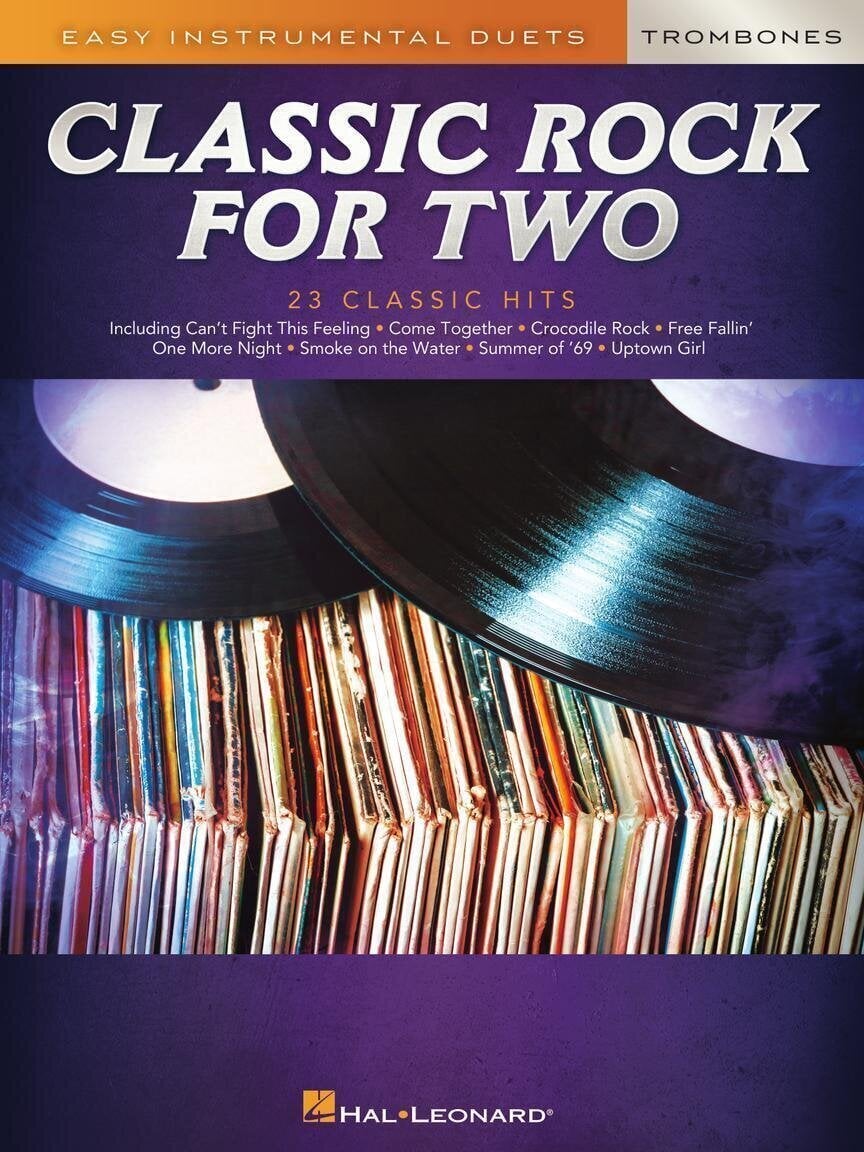 Notes Hal Leonard Classic Rock for Two Trombones Notes