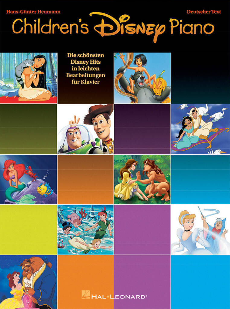 Notis Hal Leonard Children's Disney Piano Notis