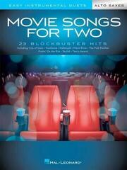 Notis Hal Leonard Movie Songs for Two Alto Saxes Notis