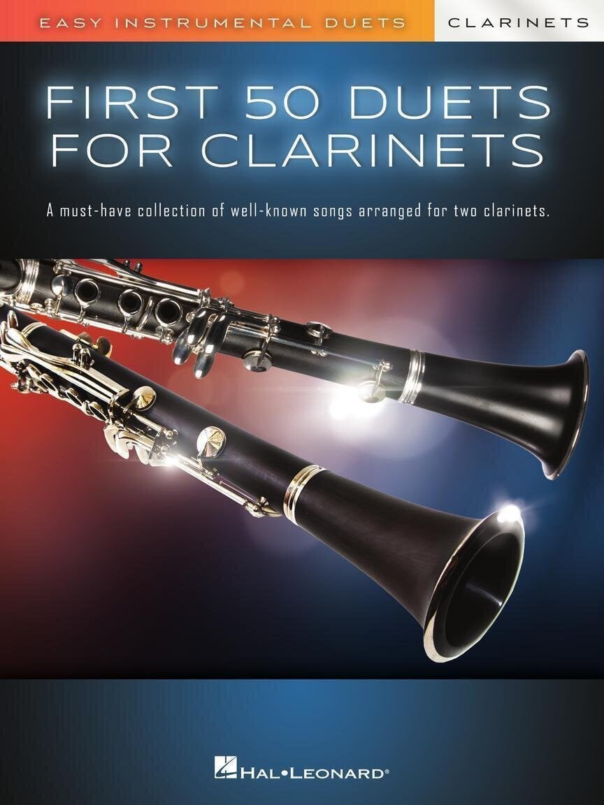 Noty Hal Leonard First 50 Duets for Two Clarinets Noty