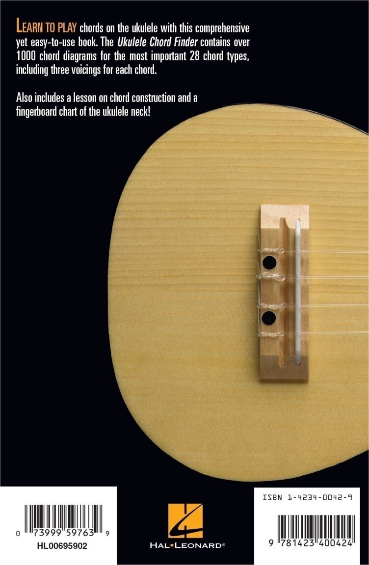 Noty Hal Leonard Hal Leonard Ukulele Chord Finder (A5 Edition) Noty