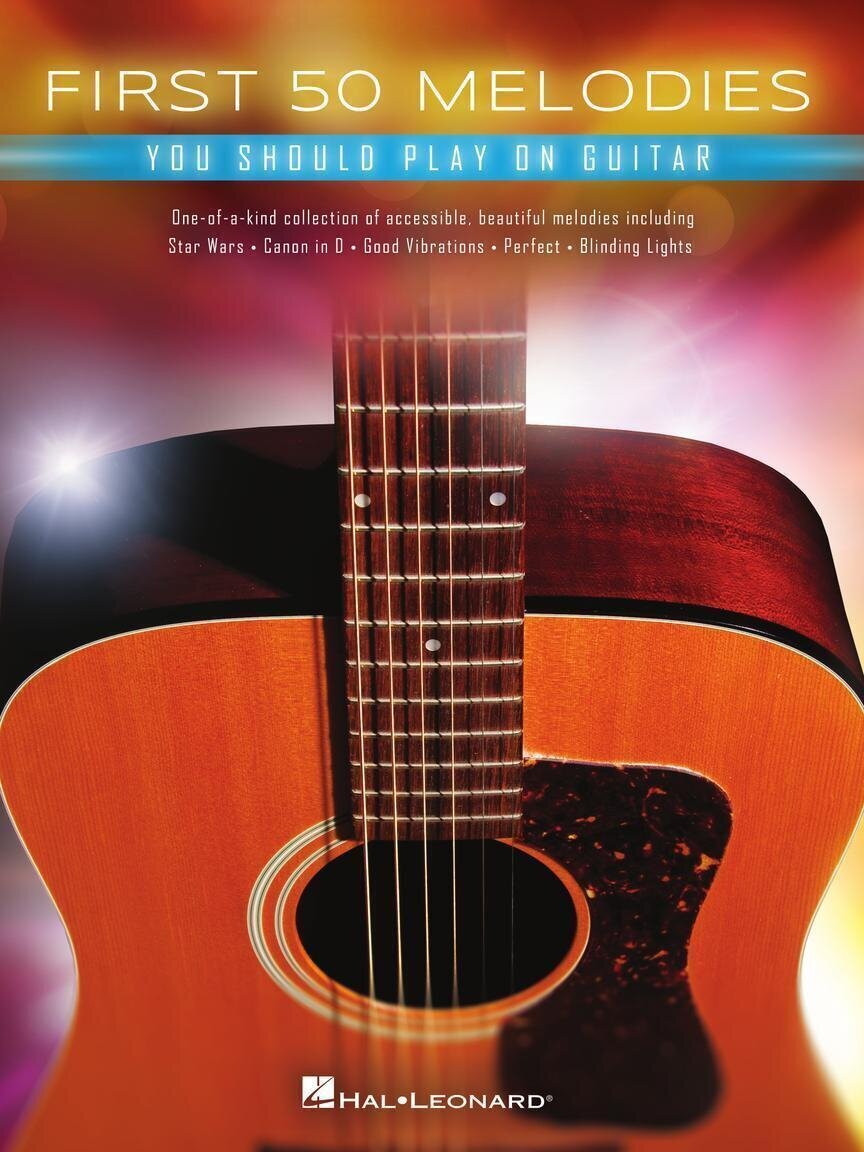 Noty Hal Leonard First 50 Melodies You Should Play on Guitar Noty