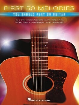 Noty Hal Leonard First 50 Melodies You Should Play on Guitar Noty - 1
