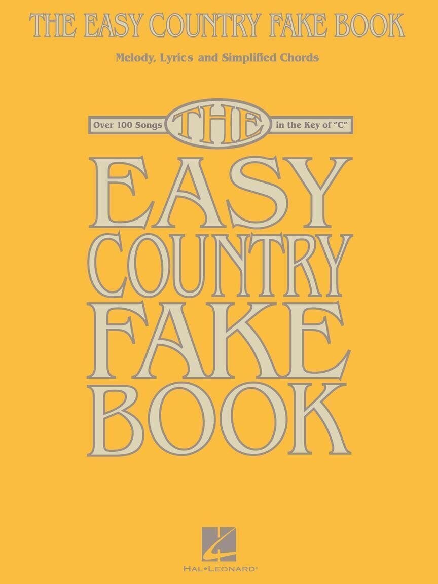 Noty Hal Leonard The Easy Country Fake Book Noty