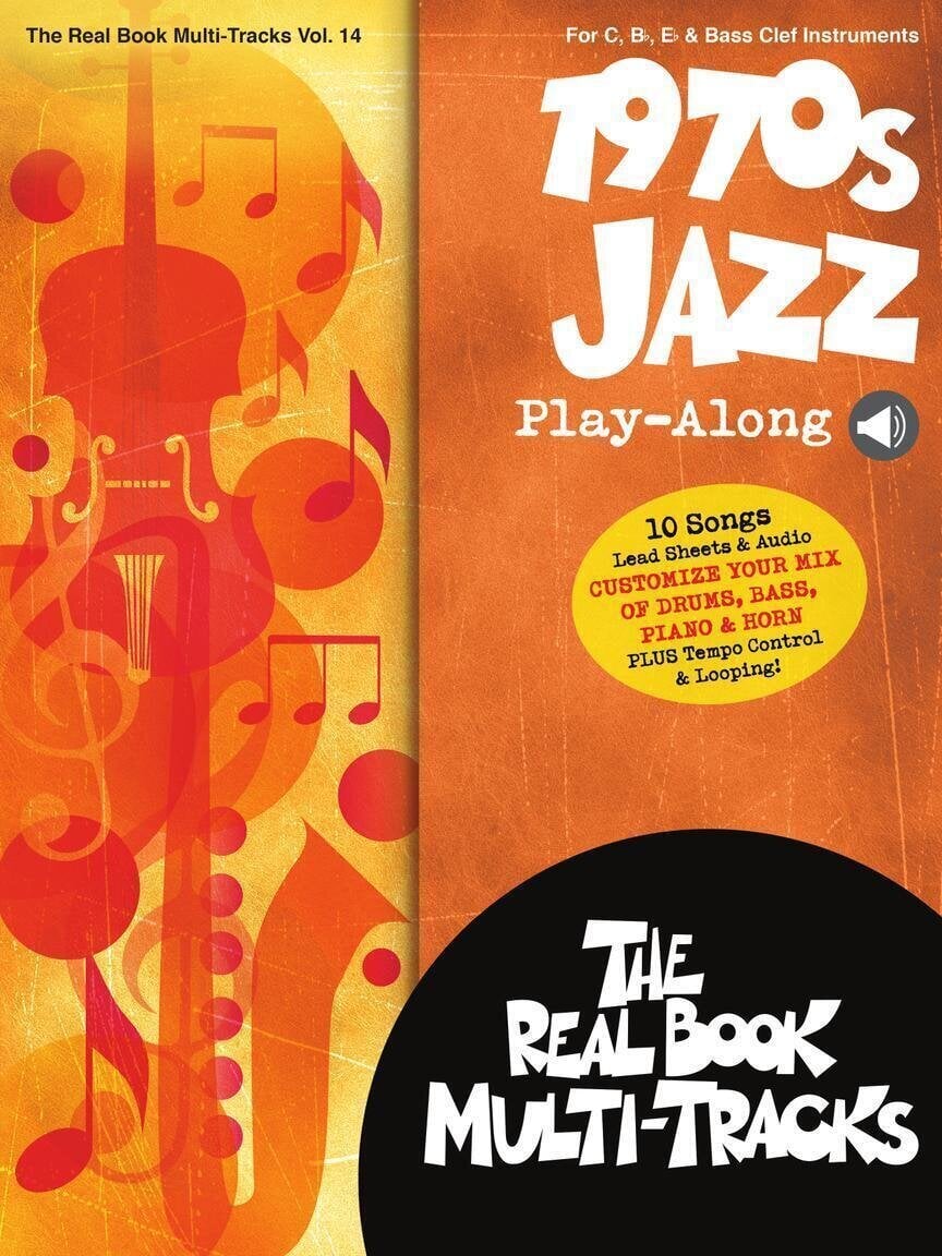 Noty Hal Leonard 1970s Jazz Play-Along Noty