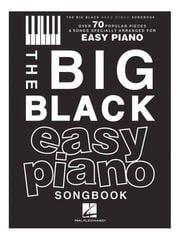 Notes Hal Leonard The Big Black Easy Piano Songbook Notes