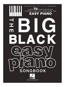 Note Hal Leonard The Big Black Easy Piano Songbook Note - 1