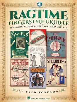 Noty Hal Leonard Ragtime Fingerstyle Ukulele Noty - 1