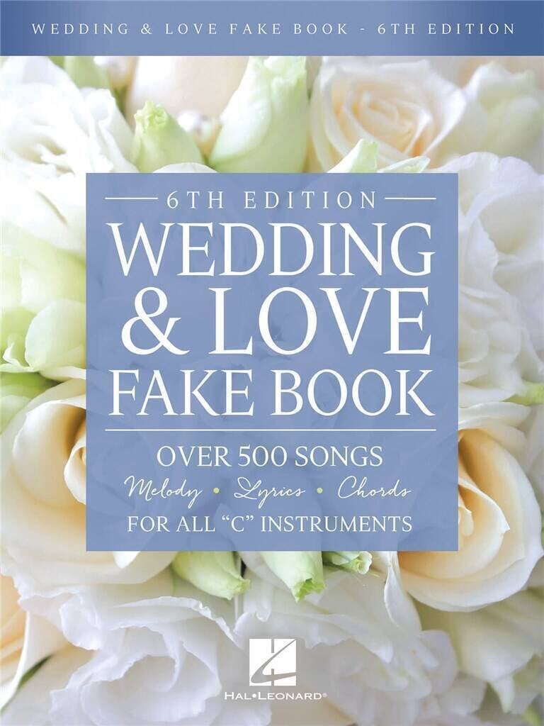 Noty Hal Leonard Wedding & Love Fake Book - 6th Edition Noty