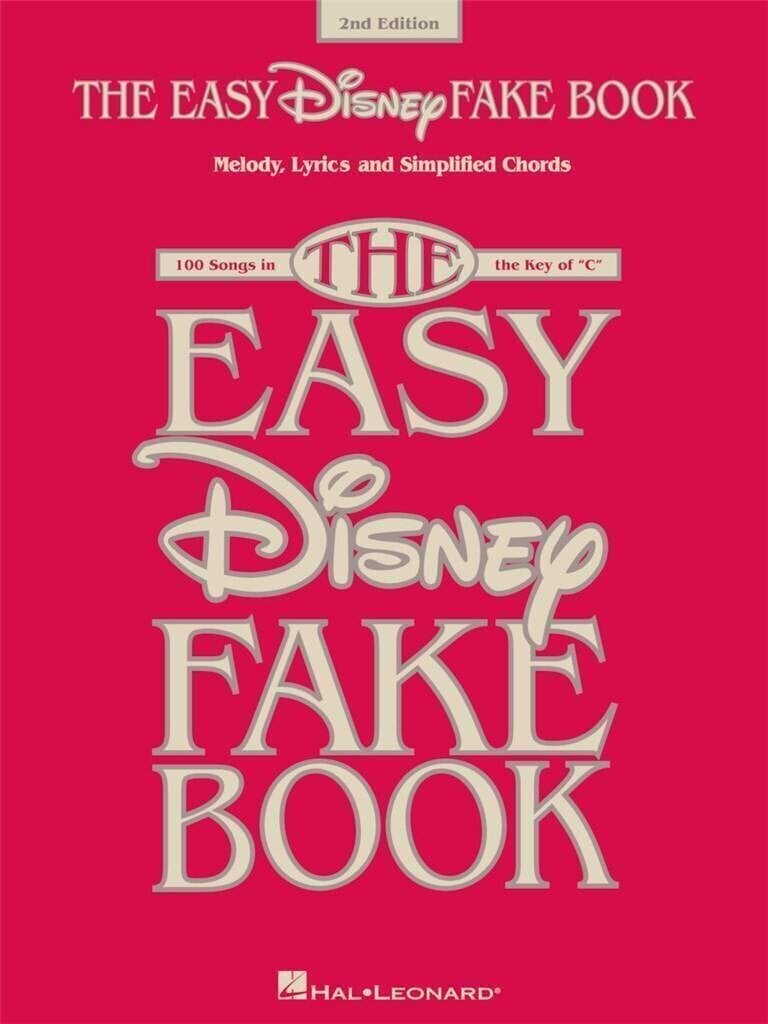 Noty Hal Leonard The Easy Disney Fake Book Noty