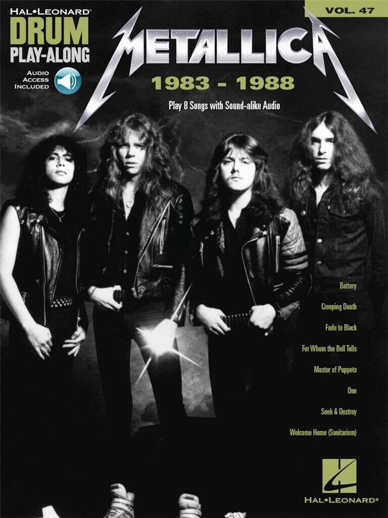 Notes Hal Leonard Metallica: 1983-1988 Notes