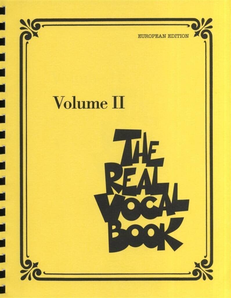Noty Hal Leonard The Real Vocal Book - Vol. II (European Edition) Noty