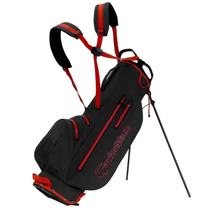 Bolsa de golf con patas TaylorMade LiteTech Bolsa de golf con patas Rojo