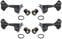 Stemmechanieken voor basgitaar Gotoh GB707 2L/2R Black Stemmechanieken voor basgitaar