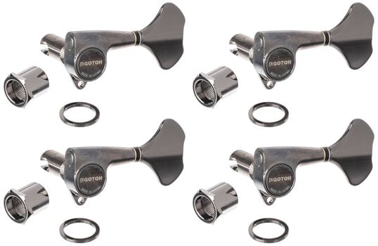 Štimer za bas gitaru Gotoh GB707 4L Cosmo Black Štimer za bas gitaru - 1