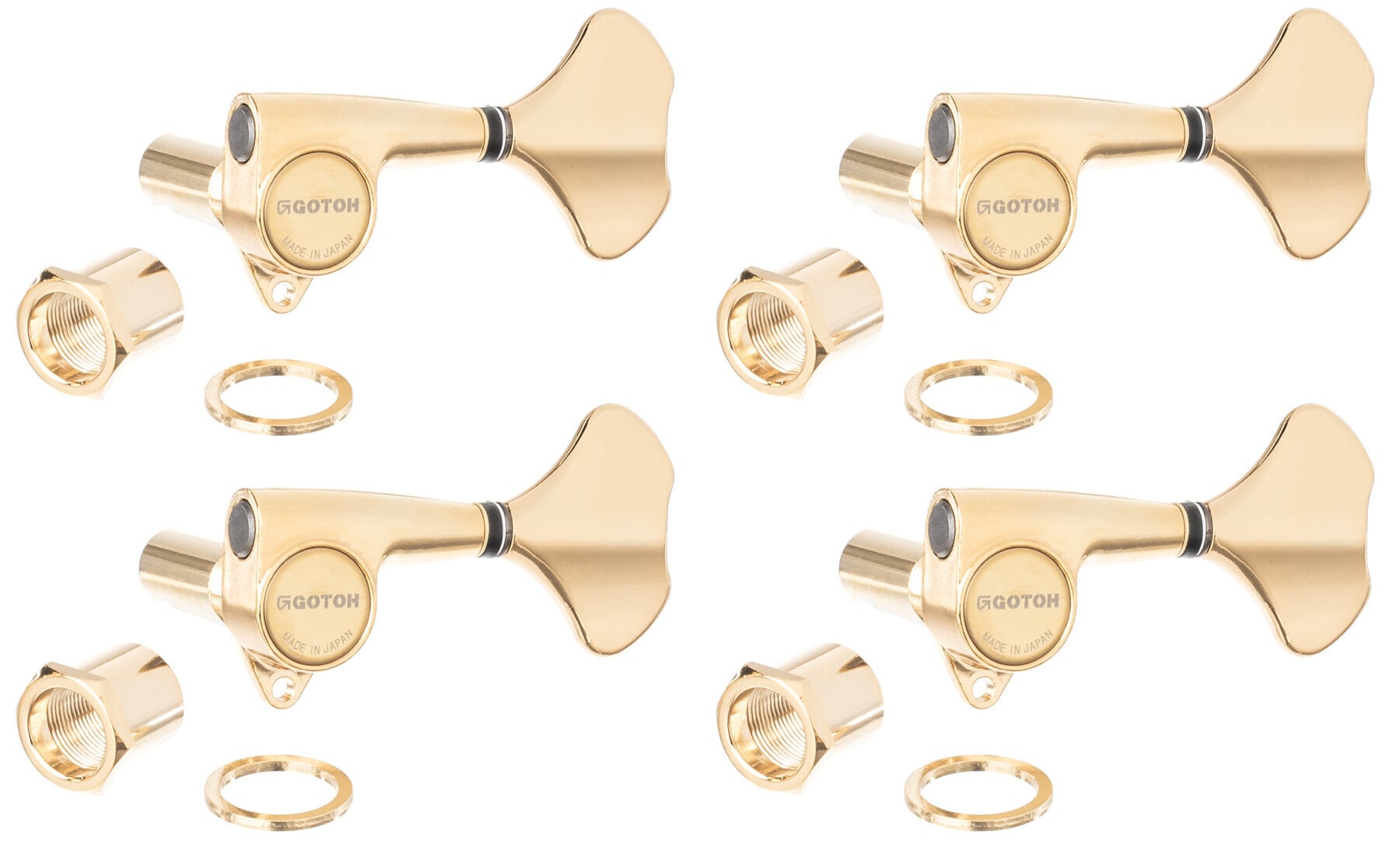 Stemmemaskiner til basguitarer Gotoh GB707 4L Gold Stemmemaskiner til basguitarer