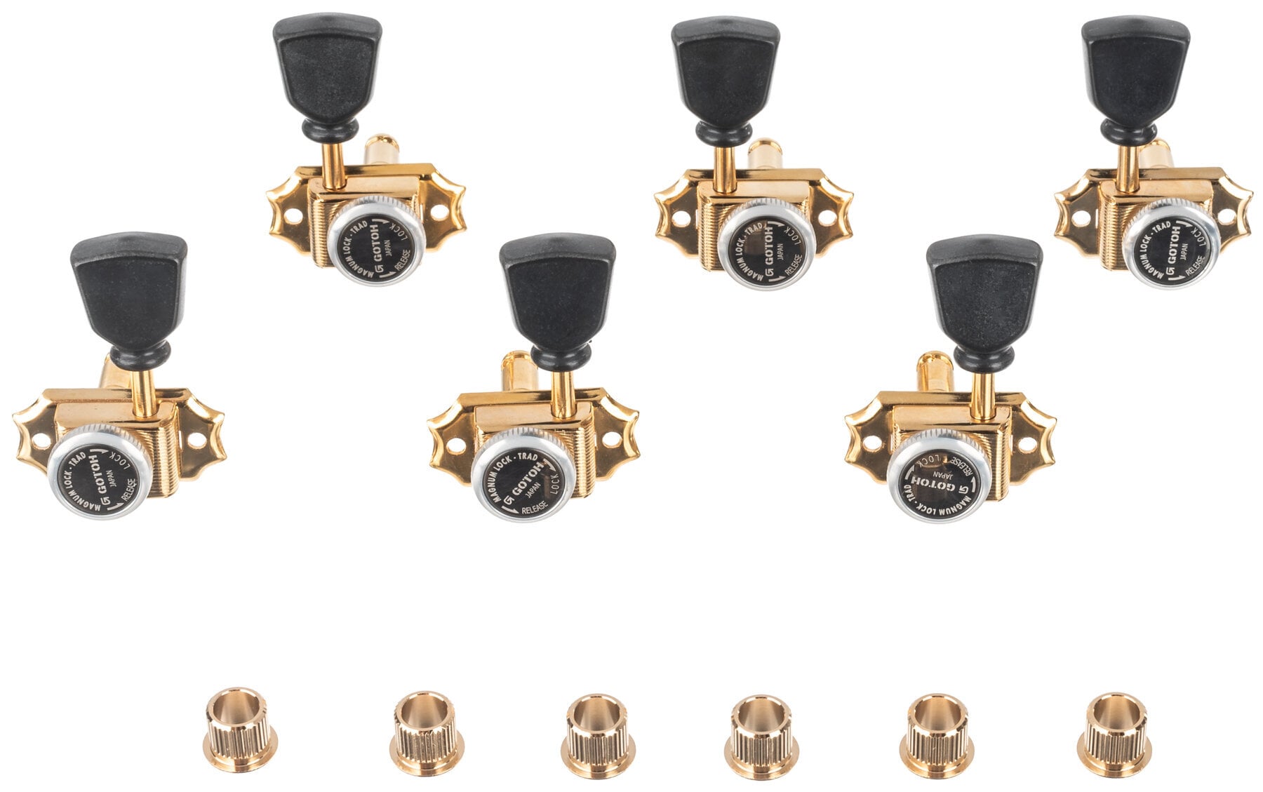 Ladiaca mechanika pre gitaru Gotoh SD90-MGT-SLB-GG-3L/3R Gold Ladiaca mechanika pre gitaru