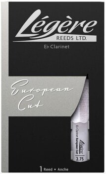 Clarinet Reed Legere European Cut Eb EBES2.75 Clarinet Reed - 1