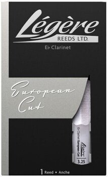 Clarinet Reed Legere European Cut Eb EBES3.25 Clarinet Reed - 1