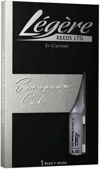 Clarinet Reed Legere European Cut Eb EBES4.00 Clarinet Reed - 1