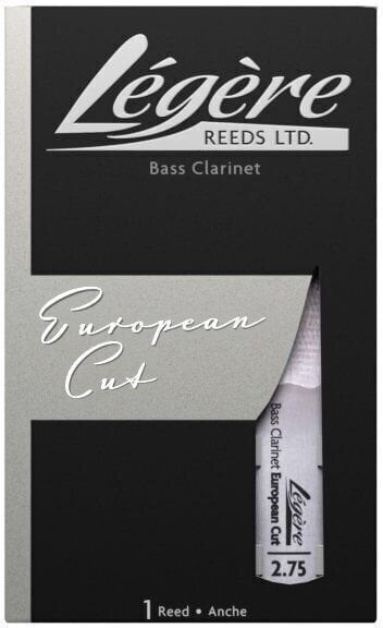 Clarinet Reed Legere European Cut BCES2.75 Clarinet Reed
