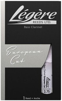 Clarinet Reed Legere European Cut BCES2.75 Clarinet Reed - 1