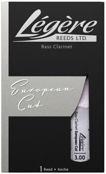 Clarinet Reed Legere European Cut BCES3.00 Clarinet Reed - 1