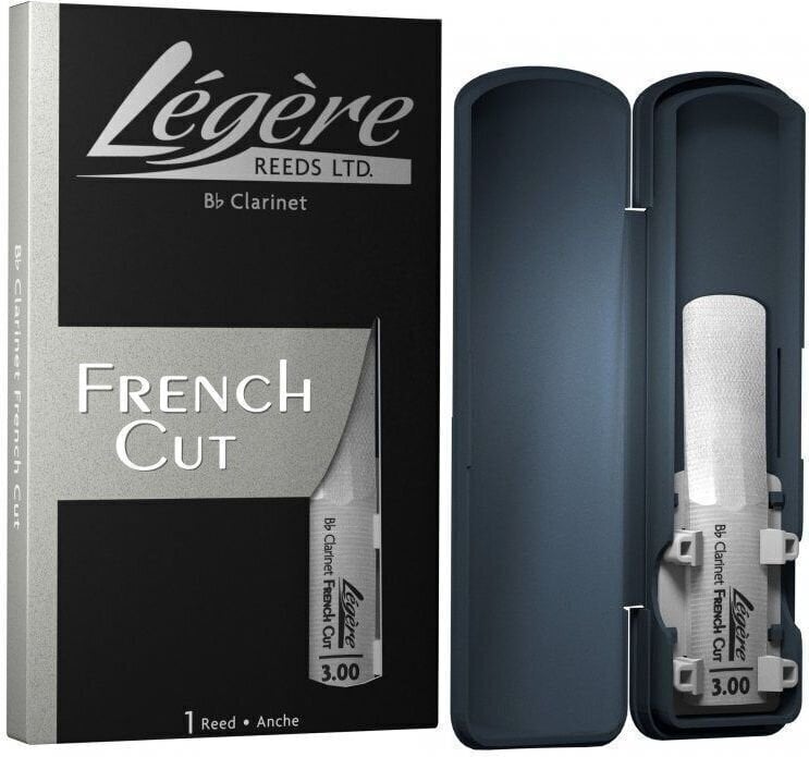 Тръстикова пластинка за кларинет Legere French Cut Bb BBF3.00 Тръстикова пластинка за кларинет