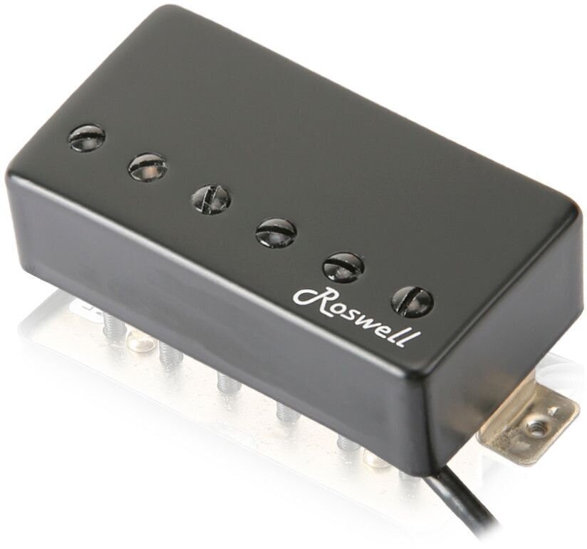 Humbucker skaņas noņēmējs Roswell Pickups LAF9 Seraphim Custom Bridge Matt Black Humbucker skaņas noņēmējs