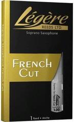 Jezičak za soprano saksofon Legere French Cut SSF3.00 Jezičak za soprano saksofon