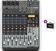 Analogni mix pult Behringer XENYX QX1204 USB Basic SET Analogni mix pult
