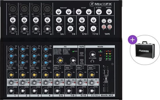 Mikser analogowy Mackie MIX12FX Basic SET Mikser analogowy - 1