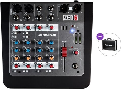 Table de mixage analogique Allen & Heath ZED-6 Basic SET Table de mixage analogique - 1