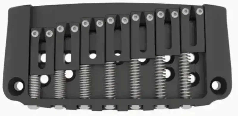 Guitar Bridge Hipshot 7 String Ibby HM Black Guitar Bridge