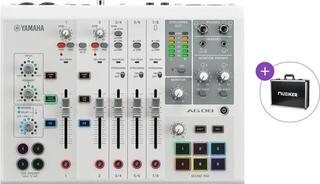 Mikser podcastów Yamaha AG08 Basic SET White Mikser podcastów