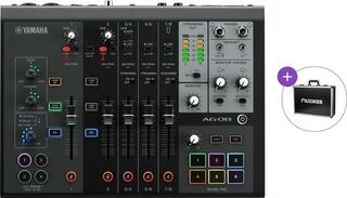 Mikser podcastów Yamaha AG08 Basic SET Black Mikser podcastów