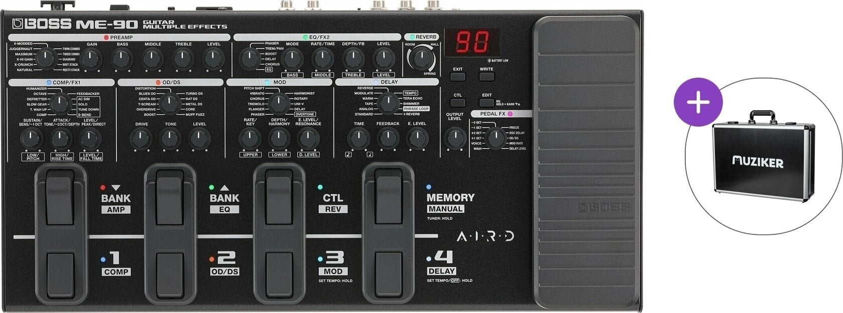 Kitarri multiefektid Boss ME-90 Basic SET Kitarri multiefektid