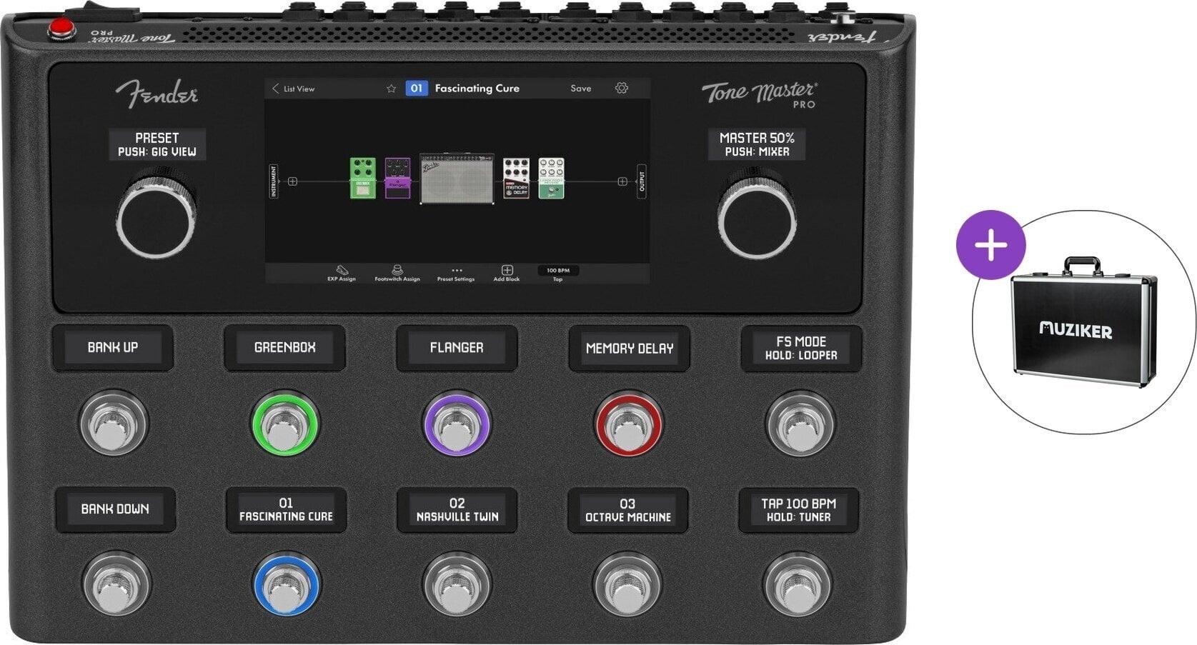Guitar Multi-effect Fender Tone Master Pro Basic SET Guitar Multi-effect