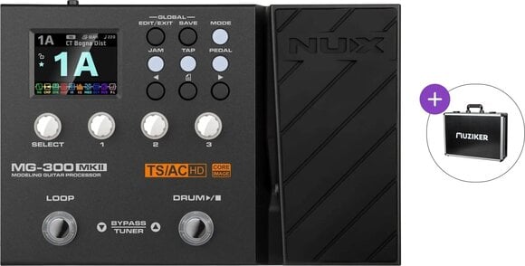 Multiefekt gitarowy Nux MG-300 MKII Basic SET Multiefekt gitarowy - 1