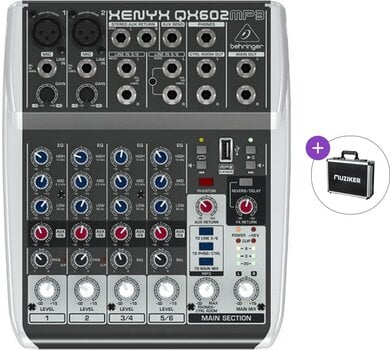 Mikser analogowy Behringer Xenyx QX602MP3 Basic SET Mikser analogowy - 1