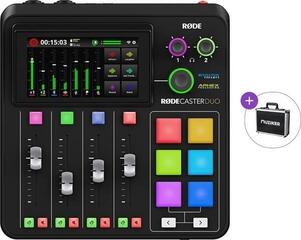 Mikser podcastów Rode RODECaster Duo Basic SET Black Mikser podcastów