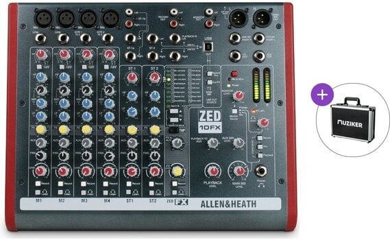 Table de mixage analogique Allen & Heath ZED-10FX Basic SET Table de mixage analogique - 1