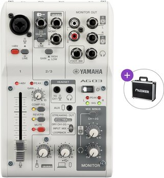 Analogni mix pult Yamaha AG03 MK2 WH Basic SET Analogni mix pult - 1