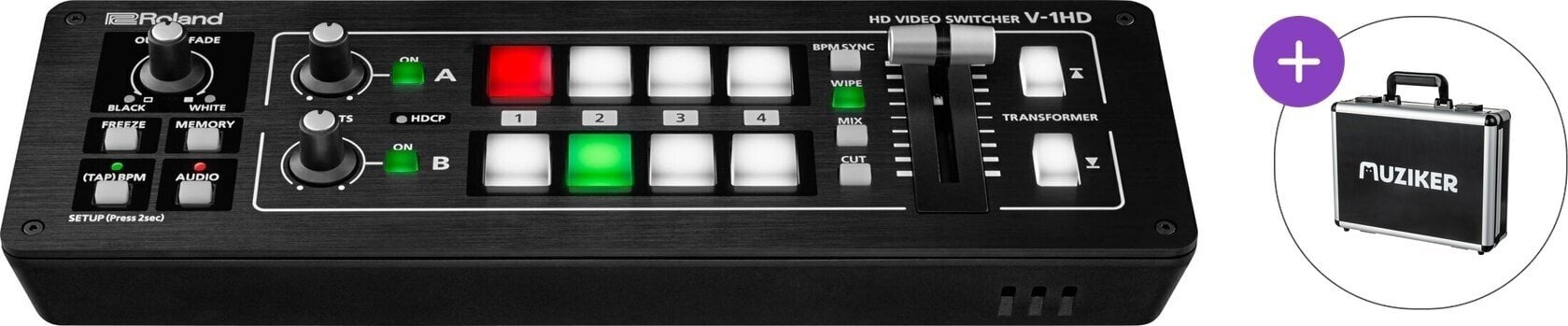Konsola do miksowania wideo Roland V-1HD Basic SET Konsola do miksowania wideo