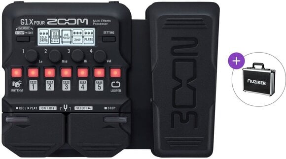 Gitaar multi-effect Zoom G1X Four Basic SET Gitaar multi-effect - 1