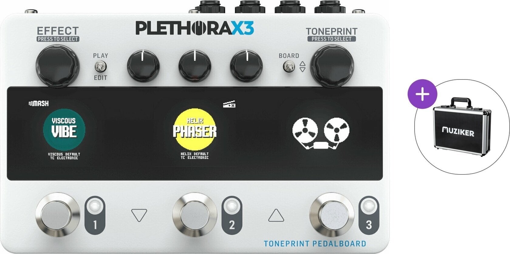 Multiefekt gitarowy TC Electronic Plethora X3 Basic SET Multiefekt gitarowy