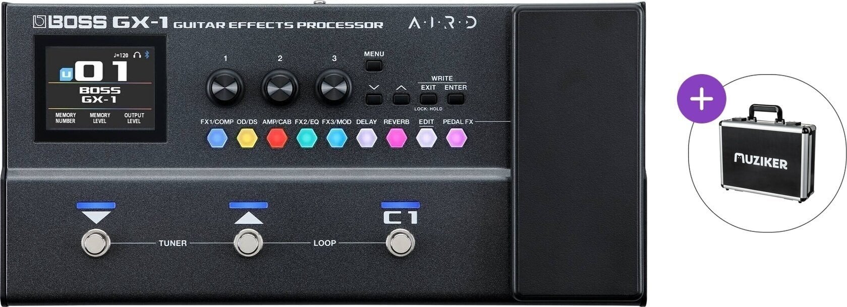 Gitarski multiefekt Boss GX-1 Basic SET Gitarski multiefekt