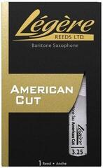 Тръстикова пластинка за баритон саксофон Legere American Cut BSA3.25 Тръстикова пластинка за баритон саксофон